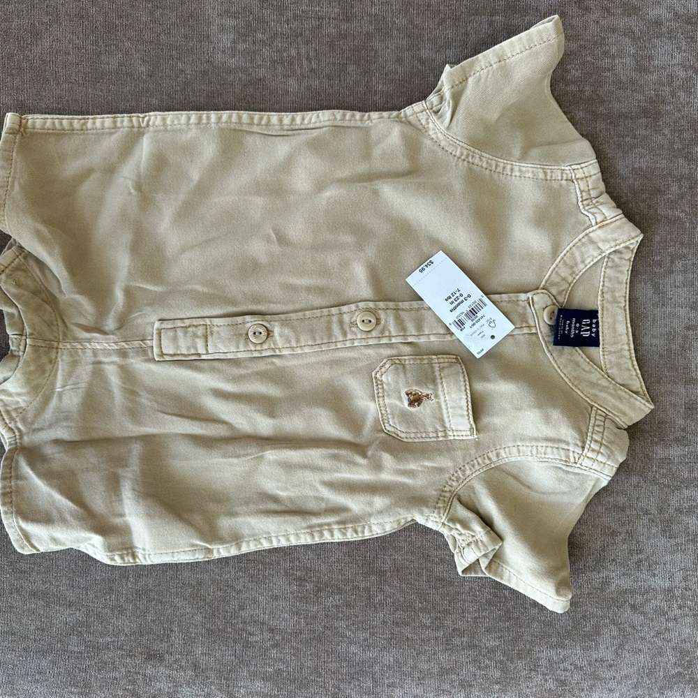 GAP baby Tan One Piece